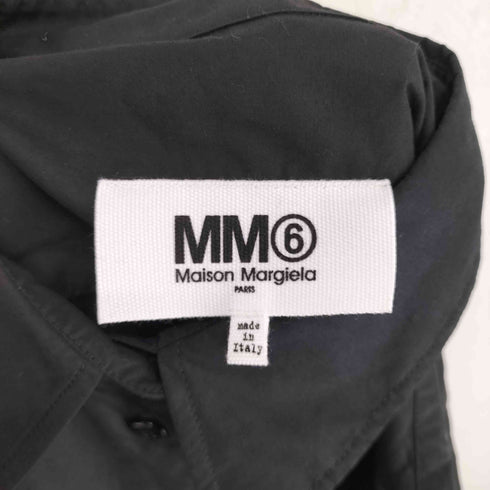 エムエムシックスメゾンマルジェラ MM6 Maison Margiela 20SS フロントメッシュシャツワンピース レディース 36