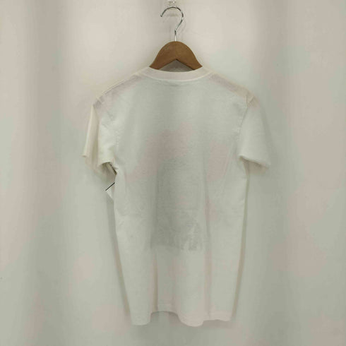 ヘインズ Hanes 90s USA製 シングルステッチ NELSON MANDELA プリント クルーネックTシャツ レディース import:L