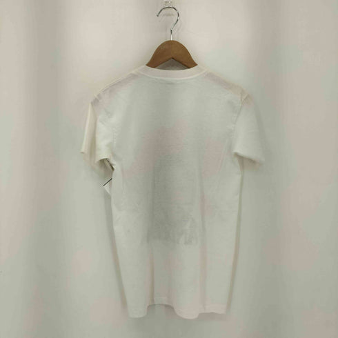 ヘインズ Hanes 90s USA製 シングルステッチ NELSON MANDELA プリント クルーネックTシャツ レディース import:L