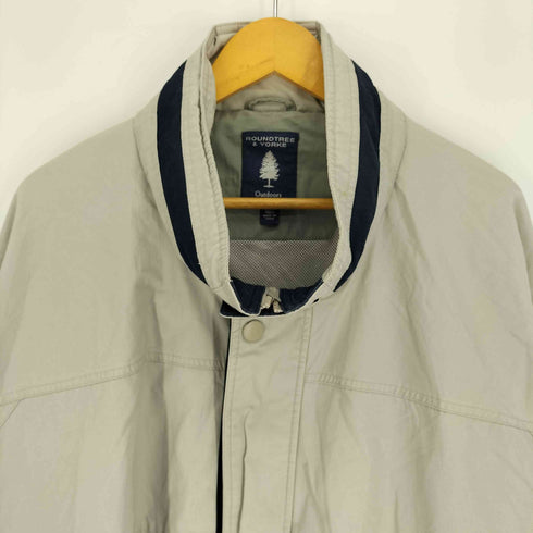 ラウンドツリーアンドヨーク roundtree&yorke フードパッカブル ジップアップジャケット メンズ 3XLT