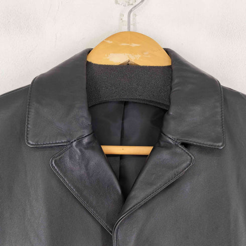 THE CASUAL ON THE WORLD 馬革 ホースハイドレザーコート メンズ LL