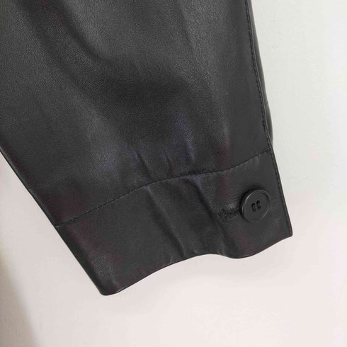 THE CASUAL ON THE WORLD 馬革 ホースハイドレザーコート メンズ LL