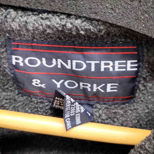 ラウンドツリーアンドヨーク roundtree&yorke 香港製 シェルドフリースジャケット メンズ import:XL
