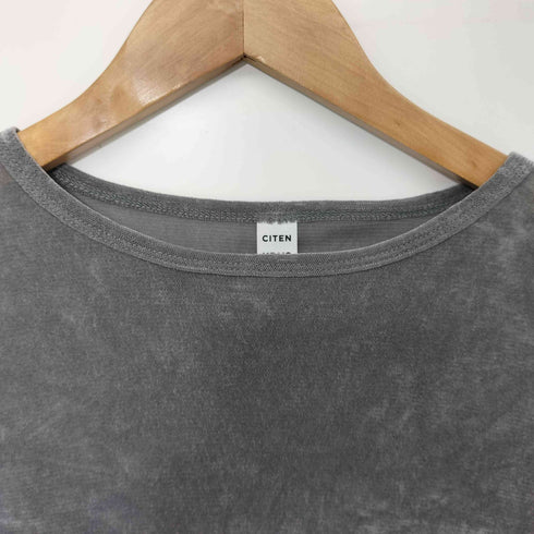 シテン CITEN 25SS エッセンシャルシアーフロッキーロンT LT.BLUE レディース FREE