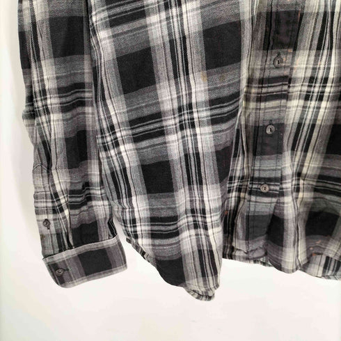 ローレンラルフローレン LAUREN RALPH LAUREN コットン L/S チェック シャツ レディース import:L