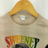 SPORTIQUE 70-80s USA製 裾シングルステッチ SWEENEY TODD プリント クルーネックTシャツ レディース import:S