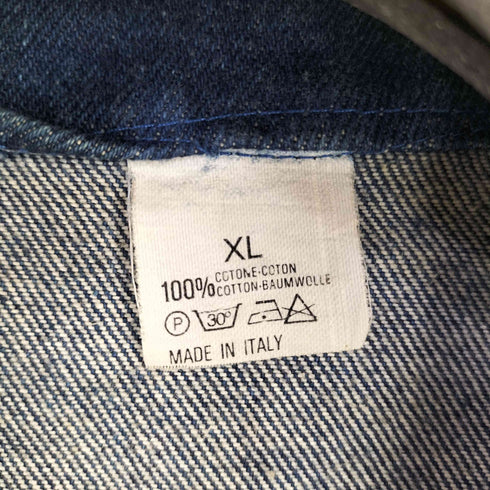 イタリア製 デニムジャケット メンズ import:XL