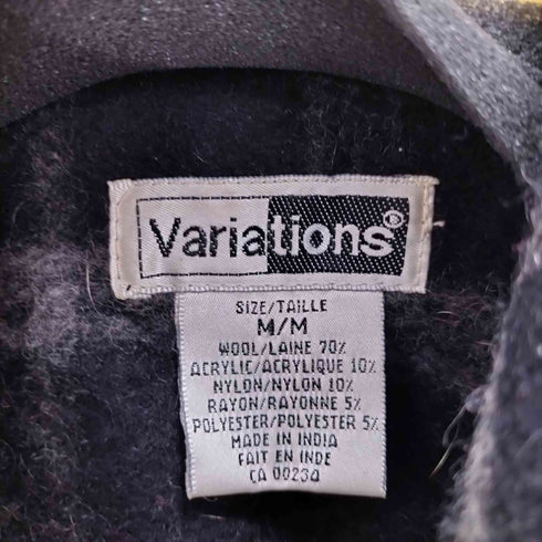 Variations ウール チェック クロップドブルゾン 短丈 レディース import:M