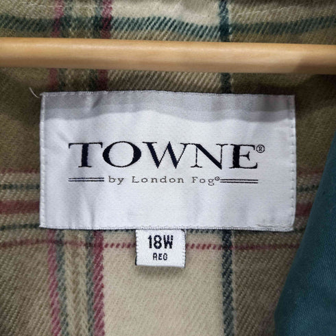 ロンドンフォグ LONDON FOG チェック柄ライナー付き オーバーサイズコート レディース 18W