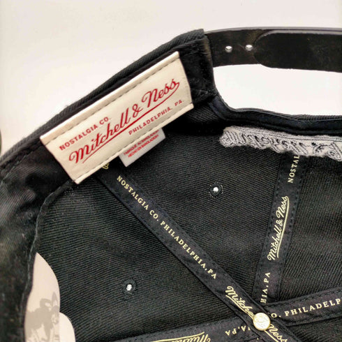 ミッチェルアンドネス mitchell&ness NBAチームロゴ刺繍 6パネルキャップ メンズ