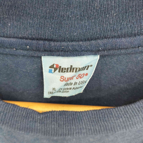 ステッドマン STEDMAN 80-90s USA製 HEART OF THE NORTH LOON SALOON プリント クルーネックTシャツ メンズ import:XL