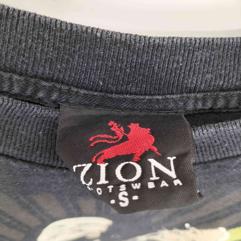 ザイオンルーツウェア ZION ROOTSWEAR 00s バンド プリント クルーネックTシャツ Y2K メンズ import:S