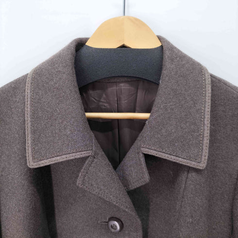 70s karner modell ウール スーパーロングチェスターコート レディース