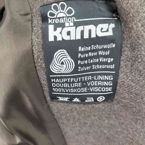 70s karner modell ウール スーパーロングチェスターコート レディース