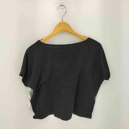 ザビートルズ THE BEATLES ボートネック クロップド バンドTシャツ Y2K レディース import:S