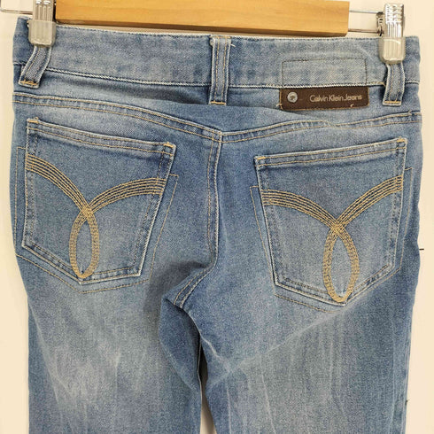 カルバンクラインジーンズ Calvin Klein Jeans Y2K フレアデニムパンツ レディース 26