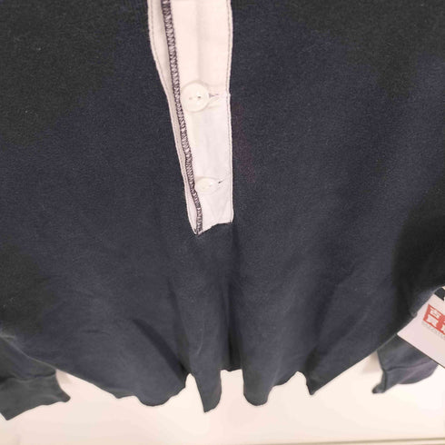 リアルマッコイズ REAL McCoyS BALL PARK L/S ヘンリーネック Tシャツ メンズ import:M