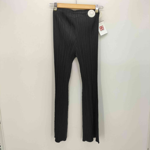 プリーツプリーズイッセイミヤケ PLEATS PLEASE ISSEY MIYAKE 14SS プリーツ フレア パンツ レディース JPN:2