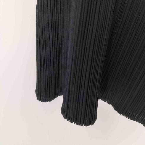 プリーツプリーズイッセイミヤケ PLEATS PLEASE ISSEY MIYAKE 14SS プリーツ フレア パンツ レディース JPN:2