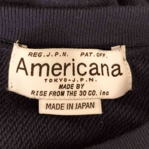 アメリカーナ Americana プリント半袖スウェット レディース