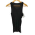 プリーツプリーズイッセイミヤケ PLEATS PLEASE ISSEY MIYAKE 12SS ノースリーブ 裾フリンジ カットソー レディース JPN:3