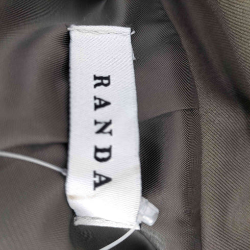 ランダ RANDA ジャケットライクワンピース レディース JPN:2