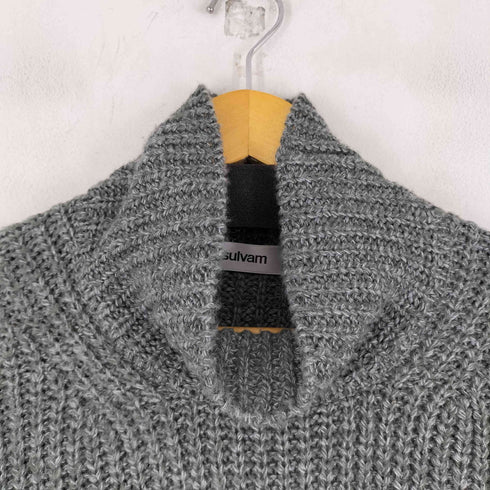 サルバム sulvam Over circle knit メンズ S