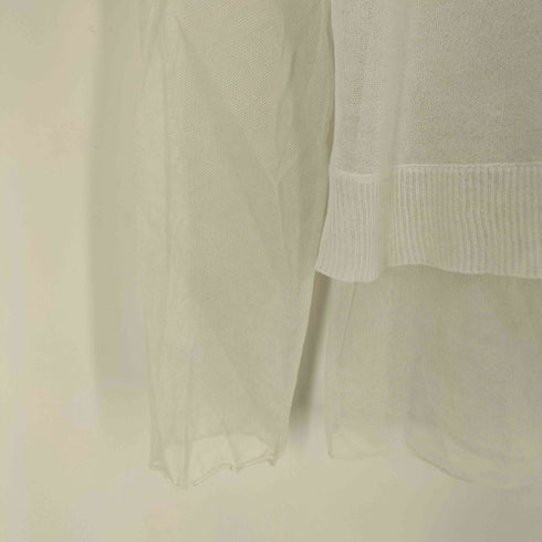 アンダーカバー UNDERCOVER Layered high-neck top ハイネック シアートップ レディース 3