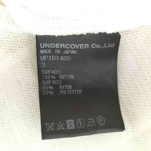 アンダーカバー UNDERCOVER Layered high-neck top ハイネック シアートップ レディース 3