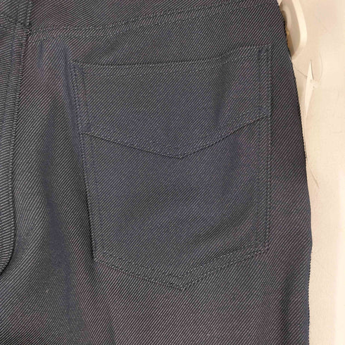 ニードルズ Needles ロゴ刺繍 ブーツカット コットンパンツ メンズ S