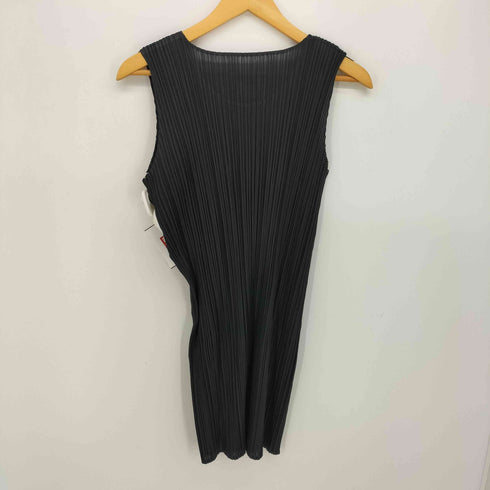 プリーツプリーズイッセイミヤケ PLEATS PLEASE ISSEY MIYAKE 25SS ノースリーブ プリーツ チュニック ワンピース レディース JPN:3