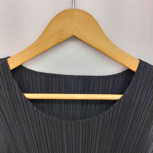 プリーツプリーズイッセイミヤケ PLEATS PLEASE ISSEY MIYAKE 25SS ノースリーブ プリーツ チュニック ワンピース レディース JPN:3
