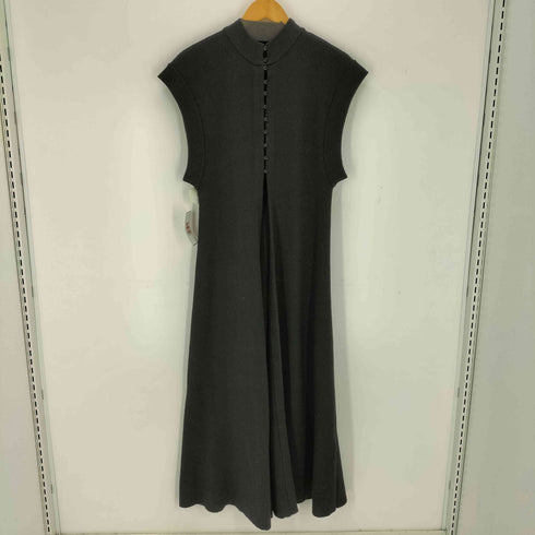 クラネ CLANE 19AW ダブルフェイスロングニットワンピース レディース JPN:1