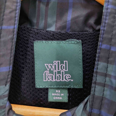 wild fable チェック ブルゾン レディース import:XS