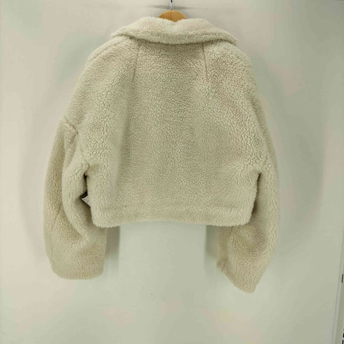 olu. ボリュームショートボアジャケット レディース FREE