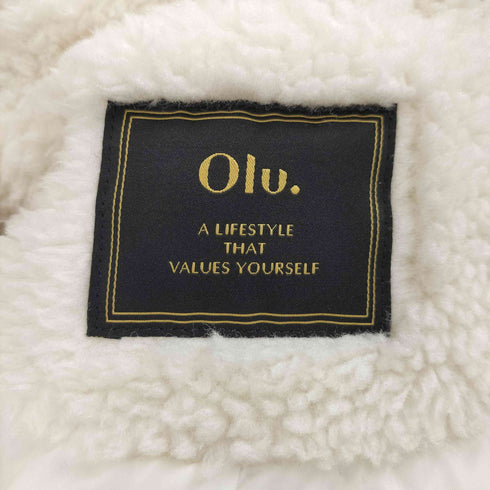 olu. ボリュームショートボアジャケット レディース FREE