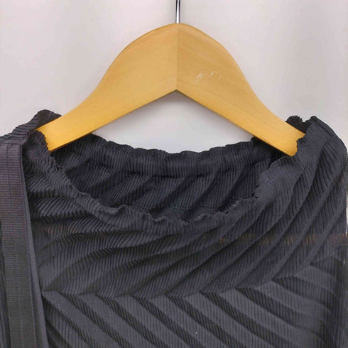 ミー イッセイミヤケ me ISSEY MIYAKE 13SS ランダムプリーツ ノースリーブ ワンピース レディース