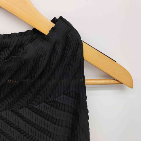 ミー イッセイミヤケ me ISSEY MIYAKE 13SS ランダムプリーツ ノースリーブ ワンピース レディース