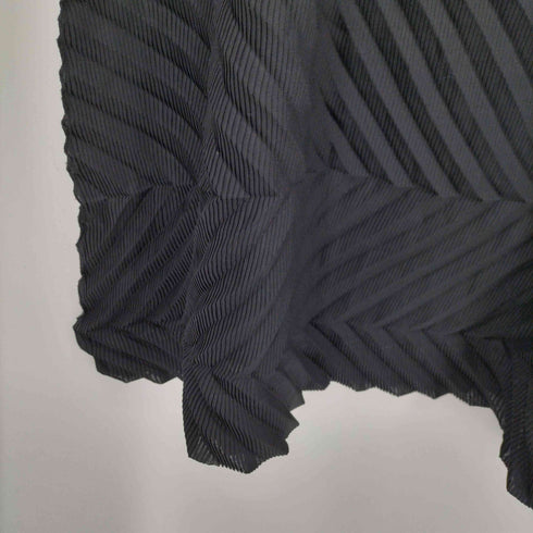 ミー イッセイミヤケ me ISSEY MIYAKE 13SS ランダムプリーツ ノースリーブ ワンピース レディース