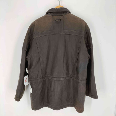 MARCUCCI スタンドカラーレザージャケット メンズ JPN:L