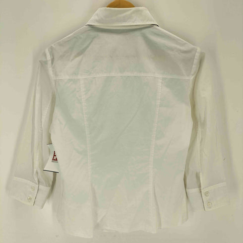 バーバリーロンドン BURBERRY LONDON 比翼ボタン ノバチェック レギュラーカラーシャツ レディース JPN:40