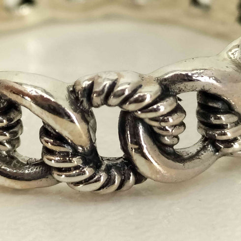 925刻印 クルーラー リング メンズ 20号