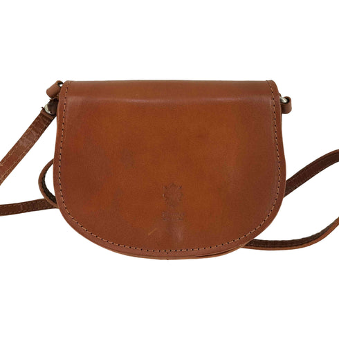 Florence イタリア製 レザーショルダーバッグ レディース