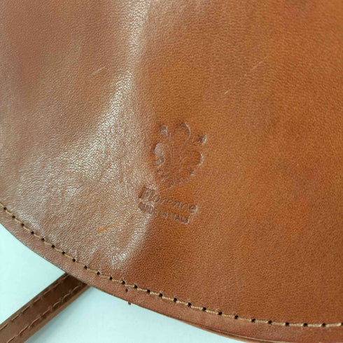 Florence イタリア製 レザーショルダーバッグ レディース