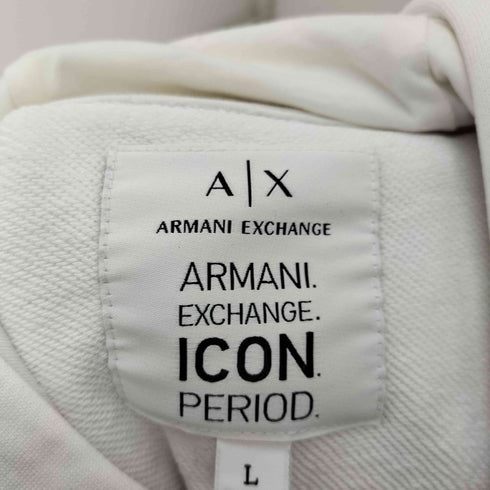アルマーニエクスチェンジ ARMANI EXCHANGE 刺繍ロゴ 裏毛パーカー メンズ import:L