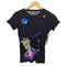 ミー イッセイミヤケ me ISSEY MIYAKE 07AW 宇宙柄 S/S クルーネック カットソー レディース