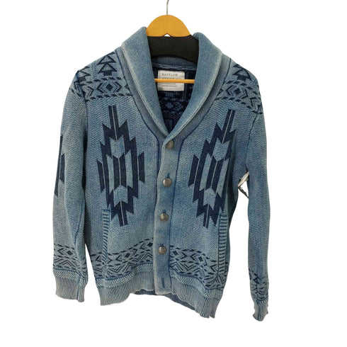 ベイフロー BAYFLOW ネイティブ柄ショールカラーカーディガン メンズ JPN:2