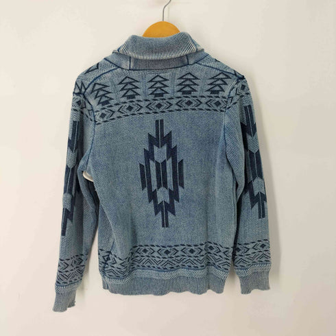 ベイフロー BAYFLOW ネイティブ柄ショールカラーカーディガン メンズ JPN:2