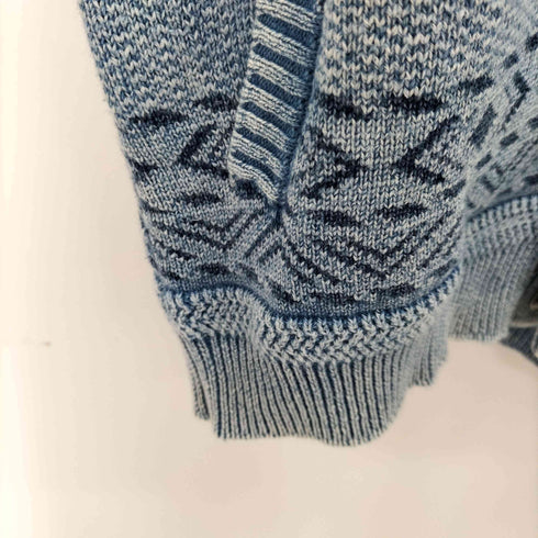 ベイフロー BAYFLOW ネイティブ柄ショールカラーカーディガン メンズ JPN:2