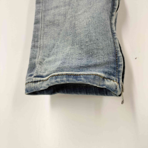 ミニマル mnml 裾ジップ スキニーデニムパンツ メンズ 34